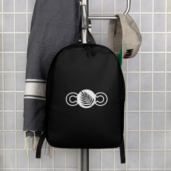 Black Minimalist Backpack